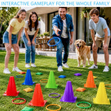 Kids Carnival Throwing Game Outdoor Target Toss – Pack