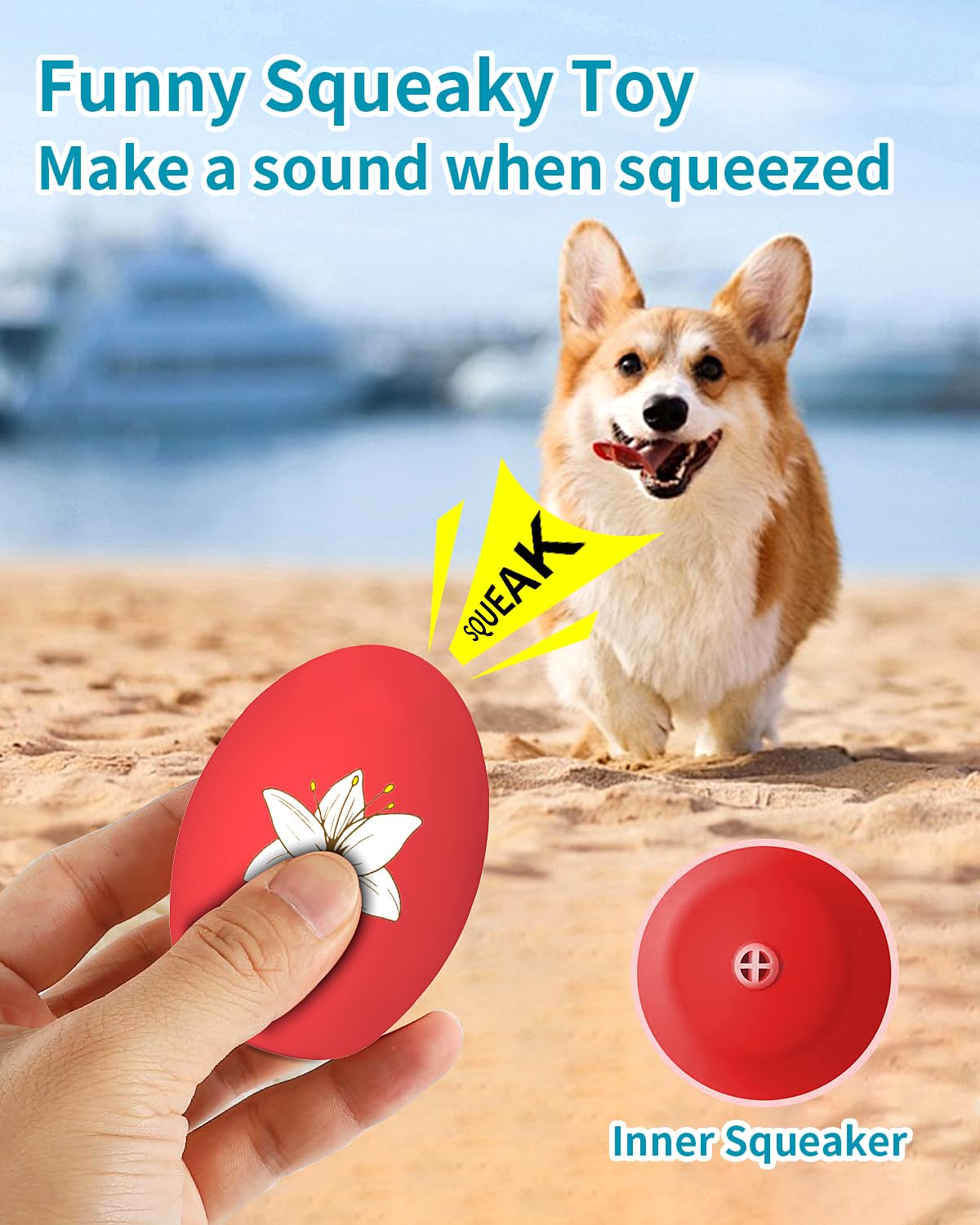 Squeaky Dog Toys 20-Pack Soft Interactive for Puppies – Assorted