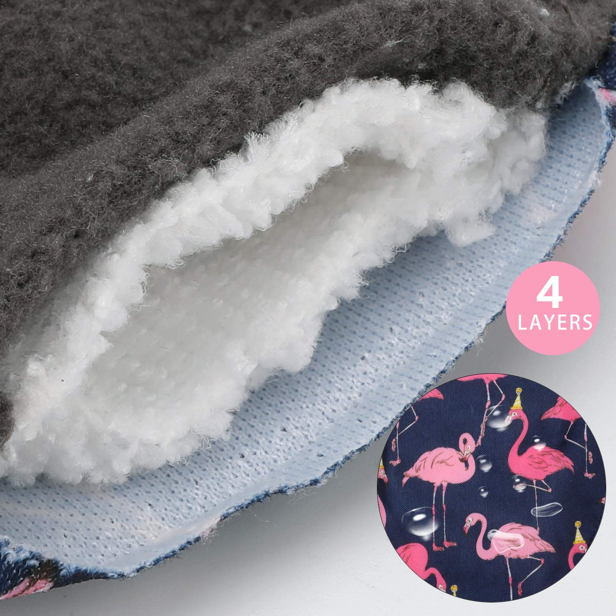 Reusable Sanitary Wipes Pads (7 in 1, 10 inch), Antibacterial Bamboo Panty Liners with Wet Bag, Heavy Flow Night Washable Fabric Menstrual Sanitary Towels