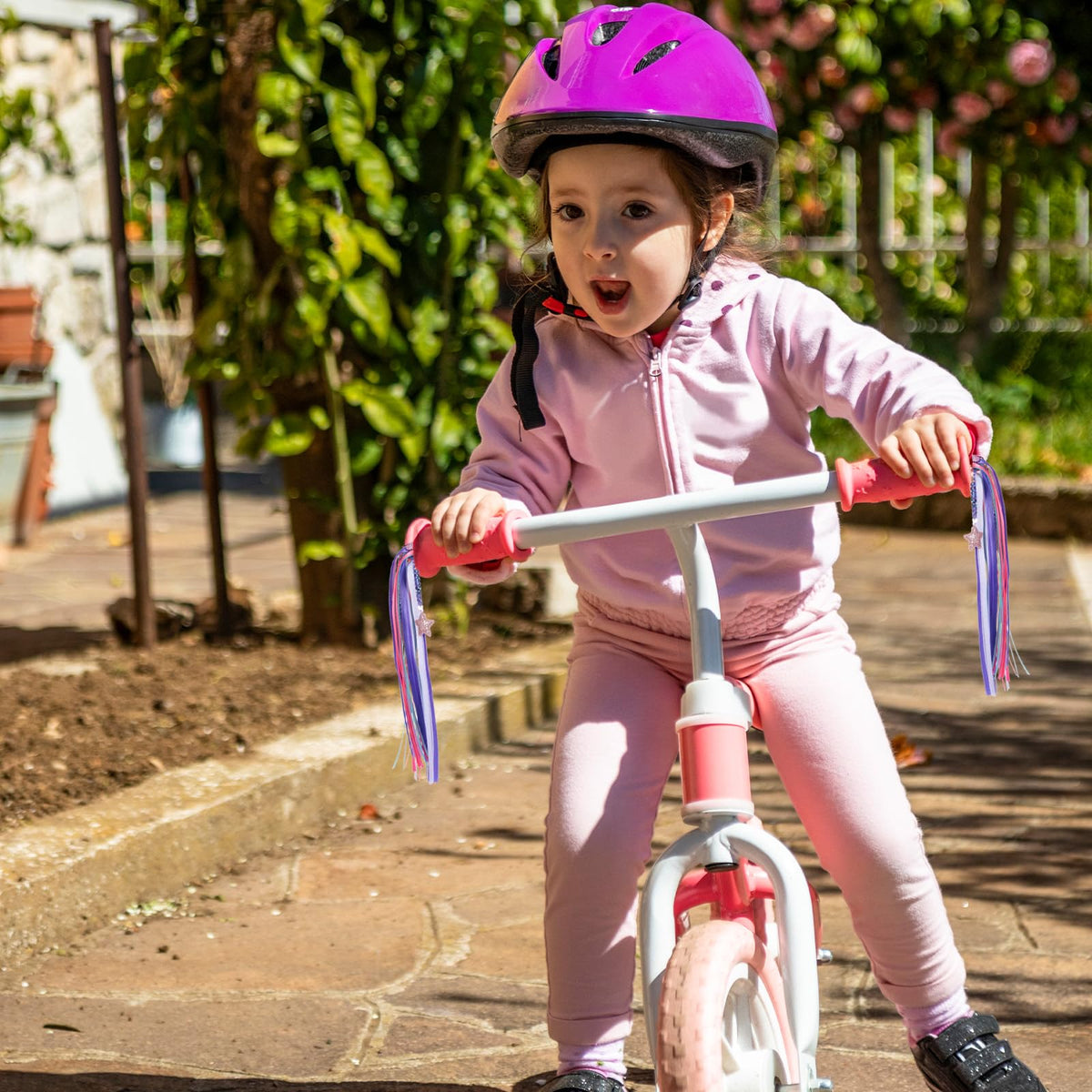 Handlebar Fringes Pair for Children's Bikes & Scooters Colorful Streamers – Multi
