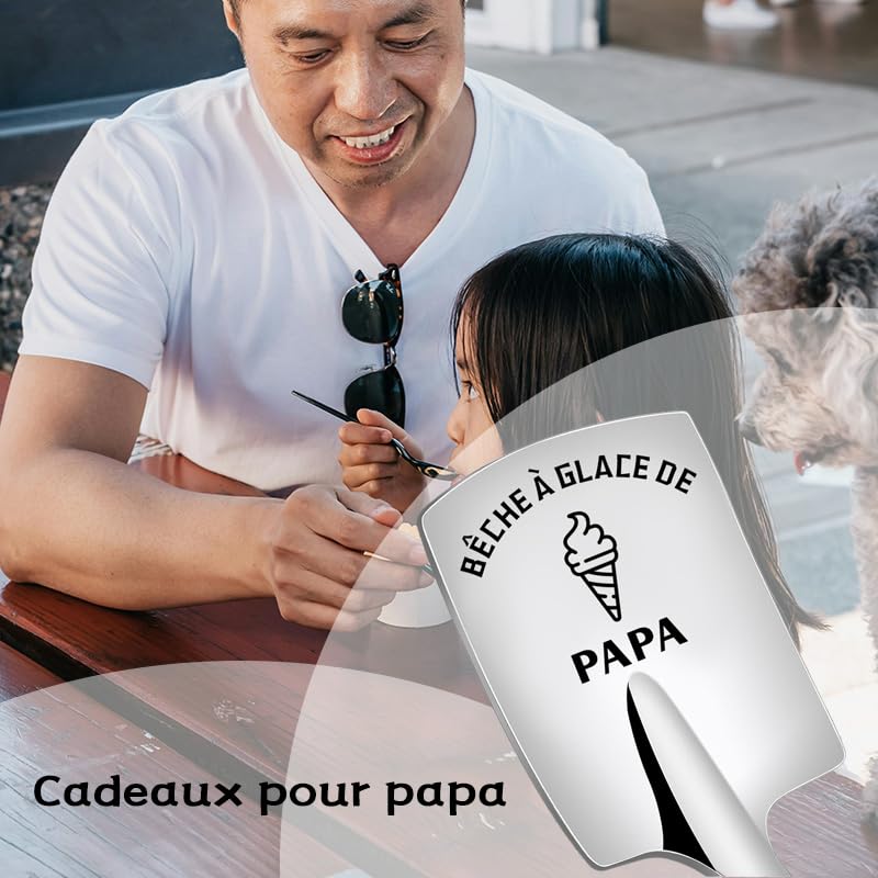 Novelty Dad Spoon Gift From Child Keepsake – Father's Day Birthday