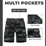 Men's Cargo Shorts Cotton Casual Combat Multiple Pockets – Casual