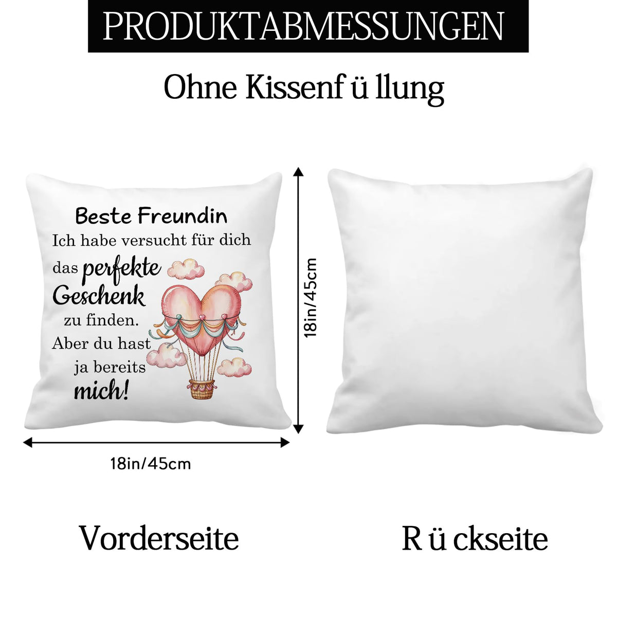 Set 2 fețe de pernă decorative pentru cupluri cadou aniversare / Valentine's Day