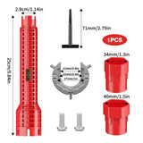 8-in-1 Faucet Wrench Plumbing Tool for Sinks & Toilets