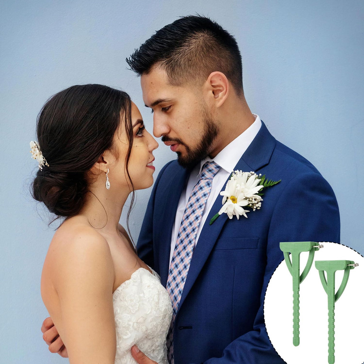 Ace de siguranță tip T din plastic pentru cocarde și broșe florale, set 20 buc – 20 buc