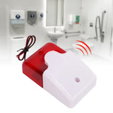 Sirenă de alarmă opto-acustică 110 dB cu lumină stroboscopică de avertizare 220V