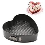 Heart-Shaped Springform Pan Non-Stick Bakeware – 19.5x17x6.5cm