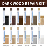 Kit reparare zgârieturi parchet și mobilier din lemn 12 culori chit de retuș – Multicolor