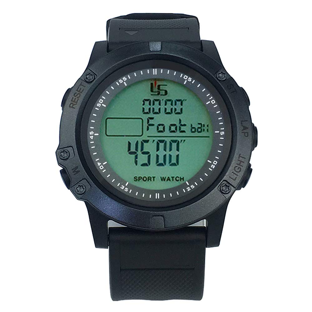 FCXJTU Digital Referee Watch, Sports Referee Wristwatch, Football Game Timer for Coaches, 100 Laps Memory Stopwatch, Luminous Sports Watch with 3 Lines, Large Display and Alarm