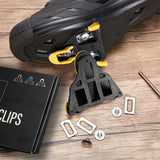 Plăcuțe pedale cursieră compatibile Shimano SPD-SL SM-SH10/11/12 – Roșu
