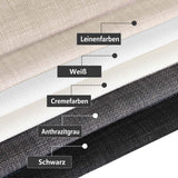 Ready-Made Eyelet Curtains 140x175cm Pair Modern – Anthracite Grey