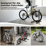 Floor-Mounted Detachable Bike Stand Heavy-Duty – Black