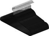 Utopia Home Premium Velvet Hangers 50 Pack - Non Slip & Durable Hangers - Black Hangers with 360 Degree Swivel Hook - Heavy Duty Hangers