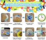DIY Mosaic Coaster Craft Kit Creative 3-piece – 3 pcs