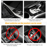 Adunsiaoto 2Pcs Car Seat Side Organizer, Auto Seat Console Side Storage Box, Car Side Pocket Organizer, for Cell Phones(Black)