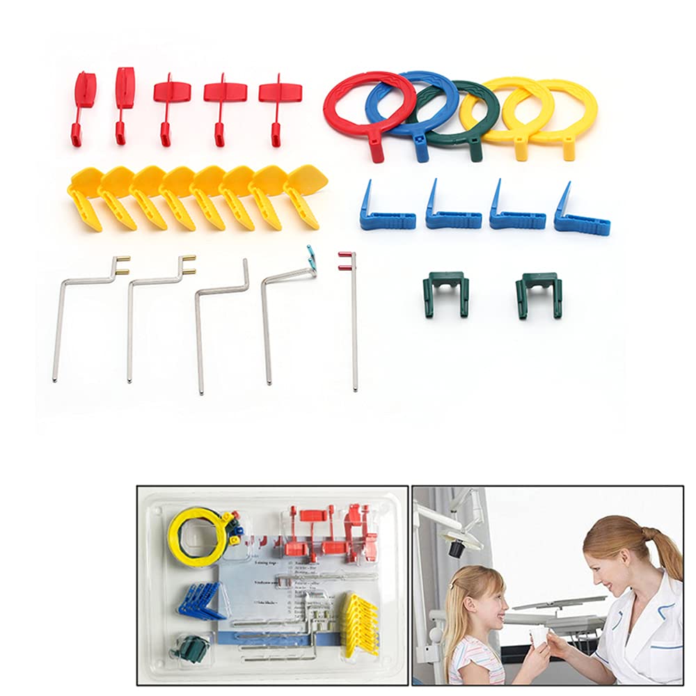 Dental X RAY Film Positioning Kit, Full Dental Complete Dental X-ray Positioning System Kit, FPS 3000 Film Positioner Holder Kit, Dental Complete Positioning System Tool