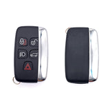 5-Button Replacement Key Case for Land Rover & Jaguar Fits Evoque/Discovery/Freelander – Compatible