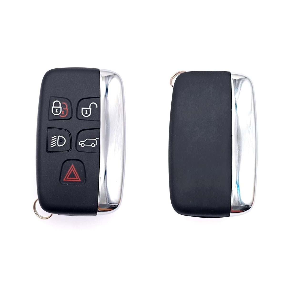 5-Button Replacement Key Case for Land Rover & Jaguar Fits Evoque/Discovery/Freelander – Compatible