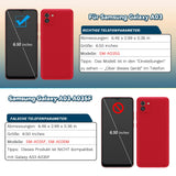 RongZy Replacement Display for Samsung Galaxy A03/A035G Touch Screen Digitizer Glass Assembly + Repair Tools(Black)
