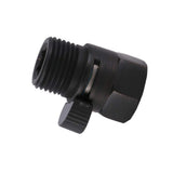 Shower Head Shut-Off Valve for Hand Shower – Black