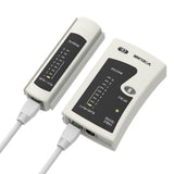 VCELINK Cable Tester, Network Tester Cable Tester for RJ45 RJ11 Cable Patch Cable Line Tester, LAN Tester, Telephone Cable Tester, Black
