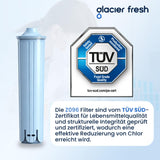 Cartușe filtru de apă compatibile Jura 71312, set 6 bucăți fără BPA – Albastru