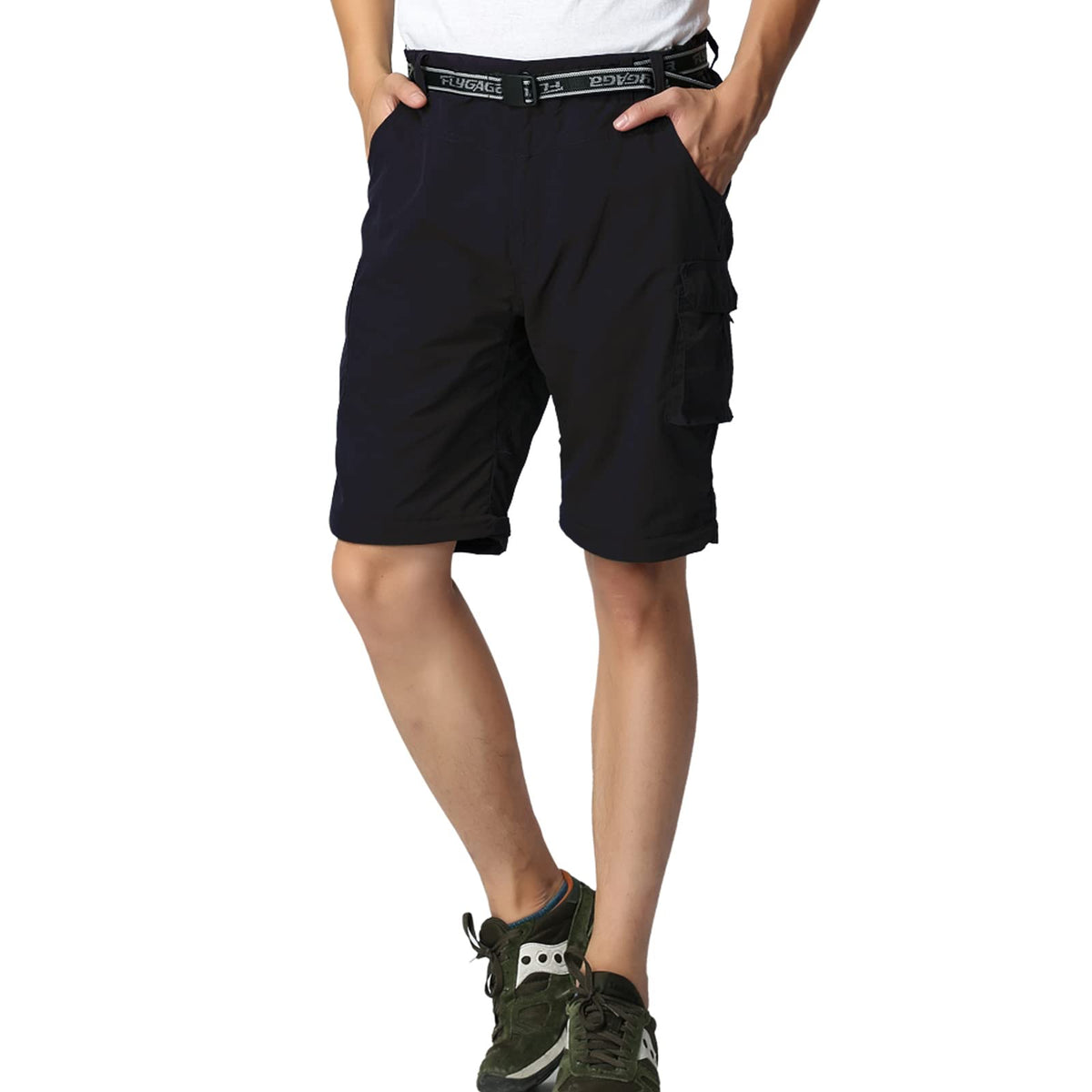 Children's Convertible Hiking Trousers Lightweight Quick-dry Cargo – Kids