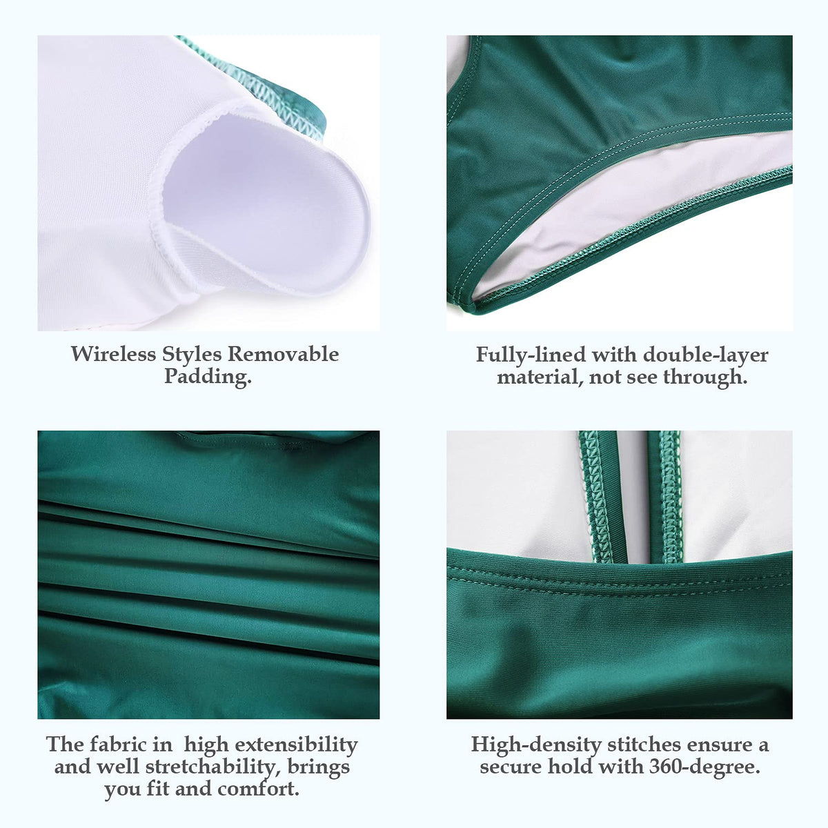 Costum de baie întreg damă Smismivo push-up cu bureți și aplatizare burtică – Elegant Curvy
