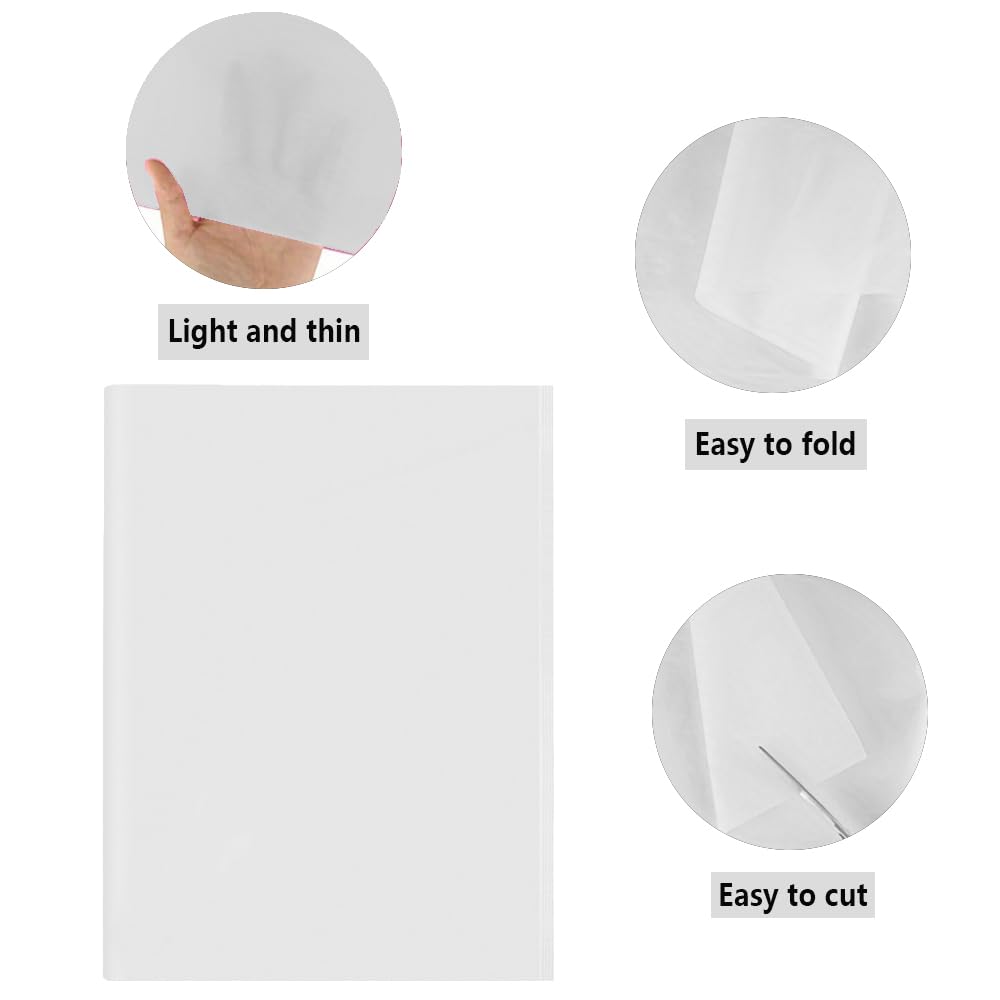 Gift Tissue Paper 100 Sheets for Wrapping and Crafts 70x50cm – White