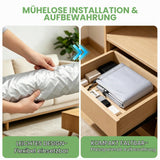 AC Exhaust Hose Insulation Cover Adjustable Buckle Straps Thermal Sleeve – Universal