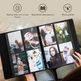 Photo Album 10x15 400 Vertical Pockets Linen Cover