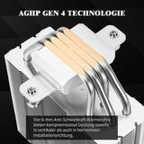 Cooler procesor pe aer Thermalright Assassin Spirit 120 V2 ventilator 120mm PWM pentru AMD AM4/AM5 și Intel