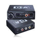 SOUTHSKY DAC Audio Converter, Optical Toslink SPDIF to Coax, Coaxial to Optical Converter Bidirectional, Digital to Analog RCA, 3.5mm Aux, Headphone Amplifier