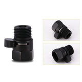 Shower Head Shut-Off Valve for Hand Shower – Black