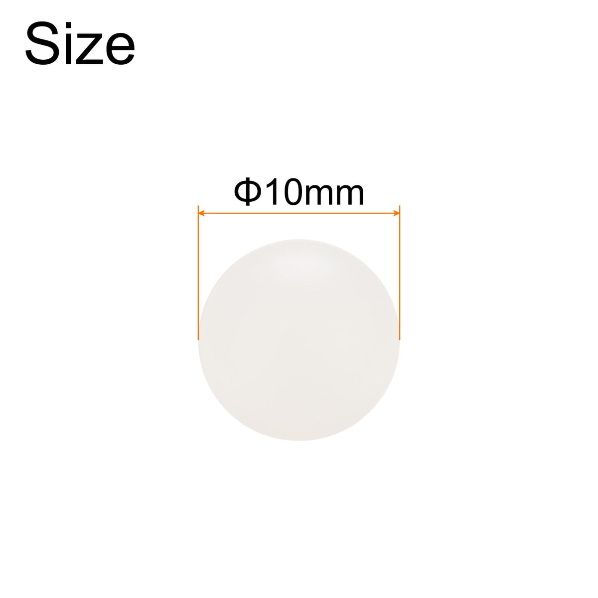 PP Plastic Bearing Balls 200-Pack 10mm Solid Precision Mini – 10mm