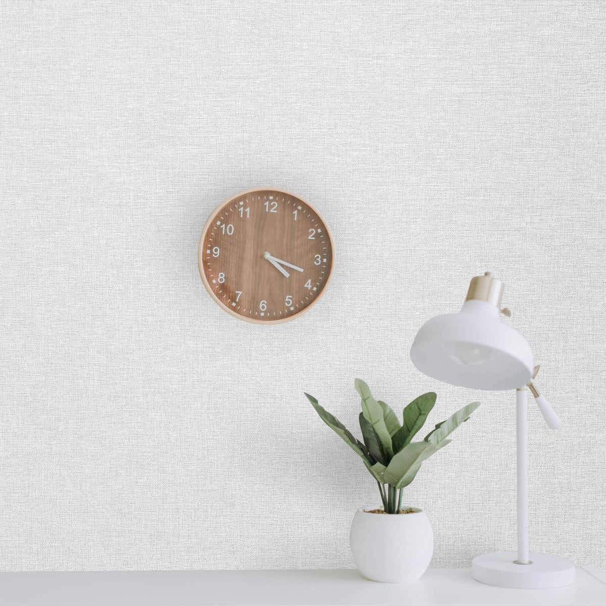 Tapet autoadeziv impermeabil monocolor 50 cm x 10 m – Alb