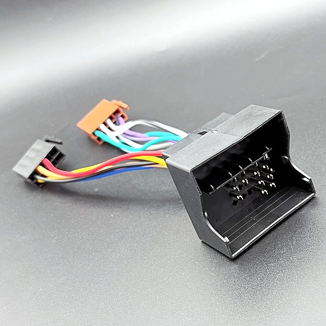 Car ISO Radio Adapter Connector 16-pin Wiring Harness for VW Golf, BMW, Ford – ISO