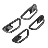 Interior Door Handle Trim Cover for Hyundai Kona 2024–2026 4pcs – Wood Grain