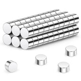 Mini magneți neodim puternici N45 3x2 mm pentru printare 3D și proiecte DIY, set 60 bucăți