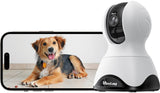 VIM TAG 2.5K Indoor Surveillance Camera 5G WiFi AI Motion Detection – 360°