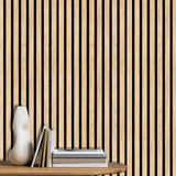 Self-Adhesive Wood Grain Wallpaper Film Non-Woven – Dark Wood 44x300cm