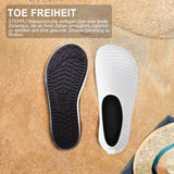 Pantofi de apă și surf cu uscare rapidă respirabili unisex – Dungi Albe EU 37